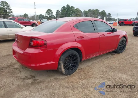 2013 Dodge Avenger Se V6 z USA, uszkodzony, nr VIN 1C3CDZAG3DN760373